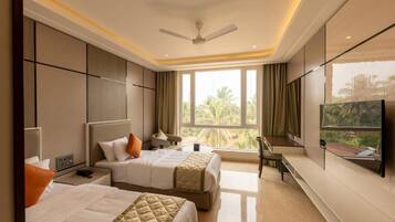 In-room safe, blackout curtains, iron/ironing board, free WiFi