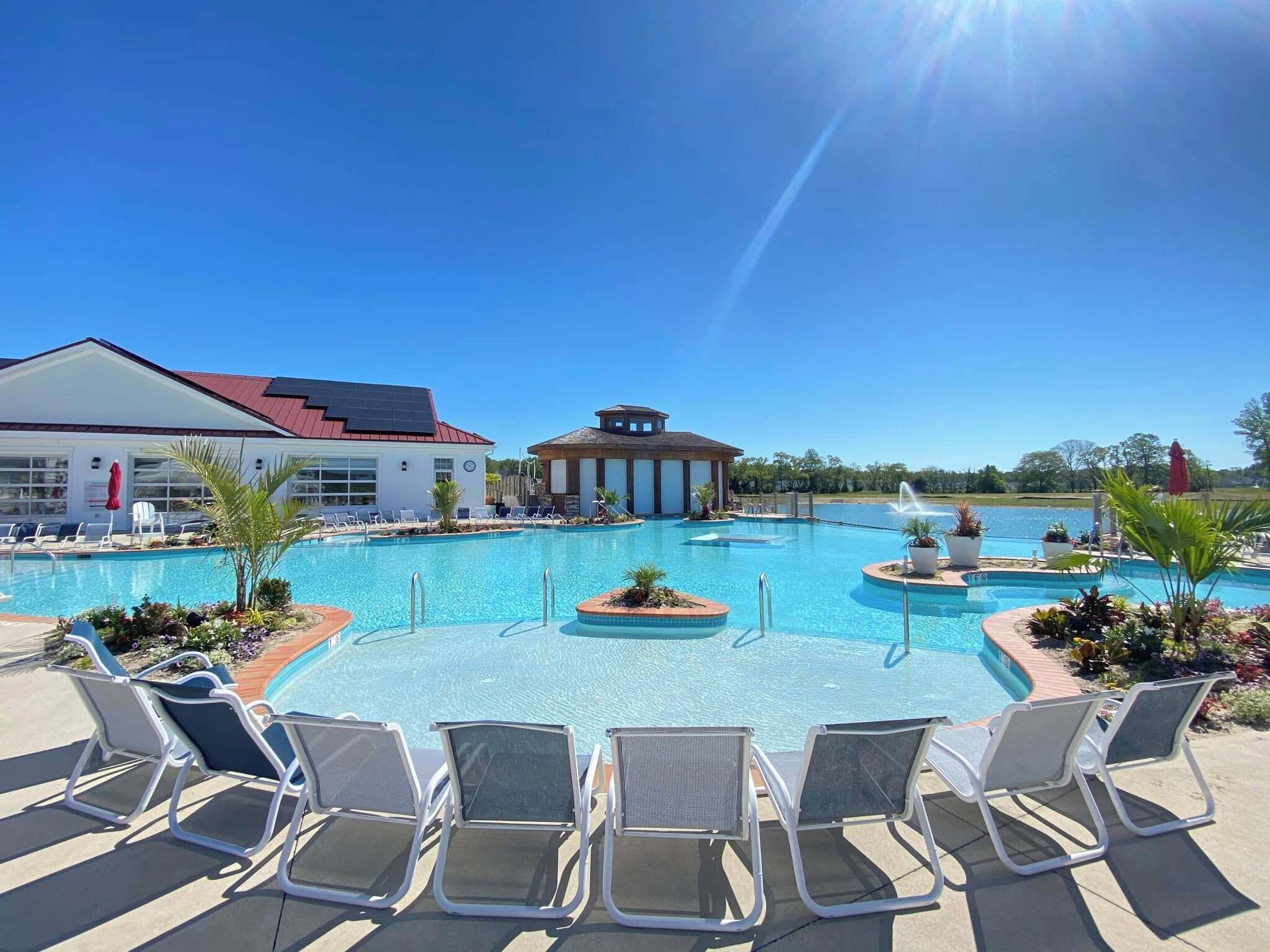 Indoor pool, a heated pool