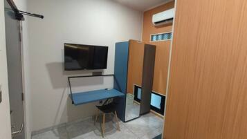 Habitación individual estándar | Escritorio, espacio para trabajar con un portátil, wifi gratis