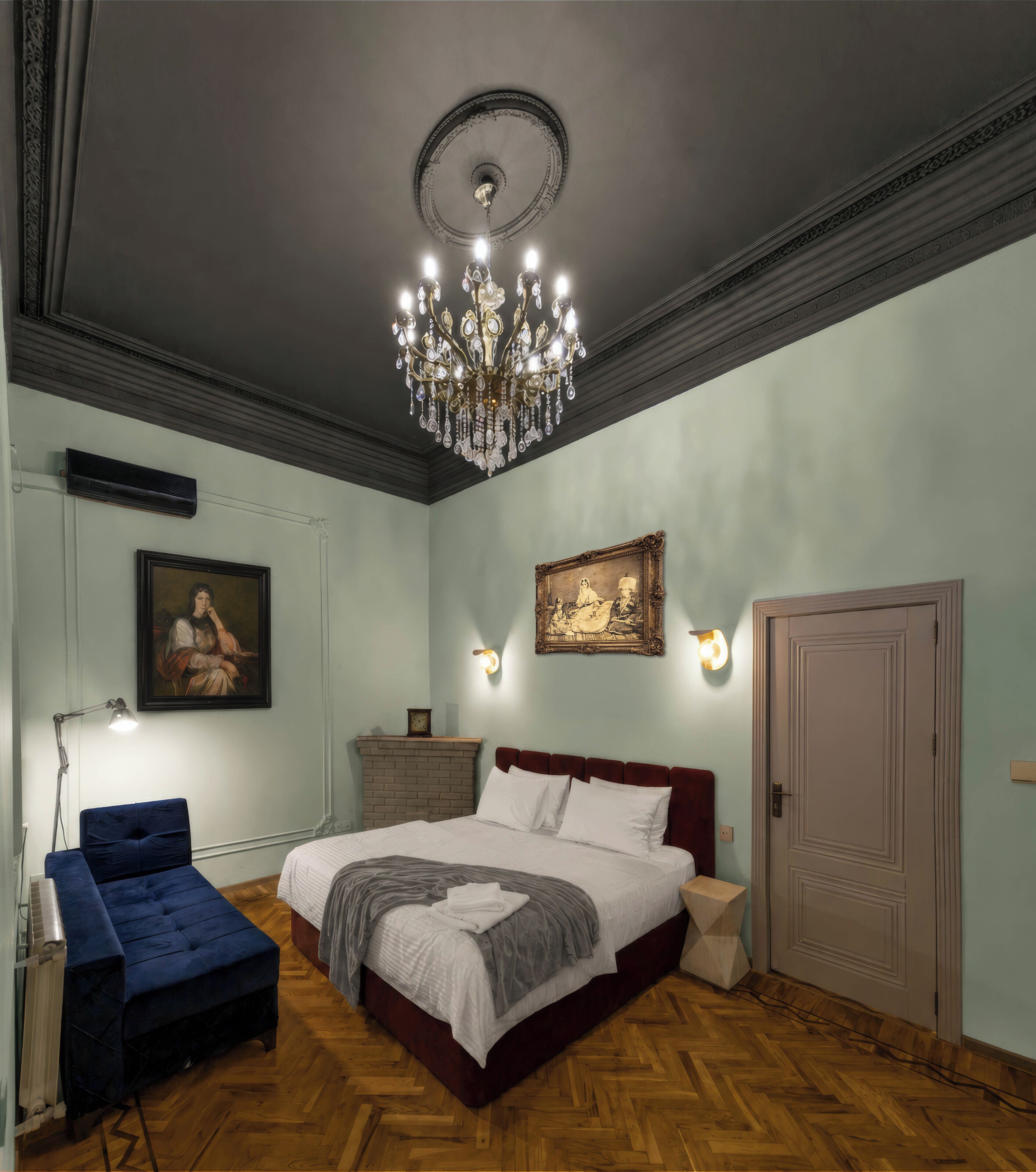 Comfort Triple Room, Garden View | Premium bedding, minibar, in-room safe, individually decorated