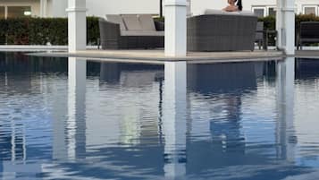Indoor pool, outdoor pool