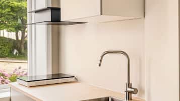 Studio, City View | Private kitchen | Mini-fridge, oven, stovetop, dishwasher