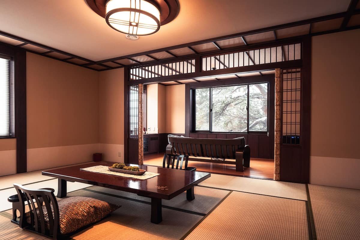 Special room with open air bath,Non Smoking | In-room safe, iron/ironing board (on request), WiFi (free), bed sheets