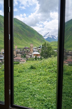 View from property - Ushguli cabins (Mestia)