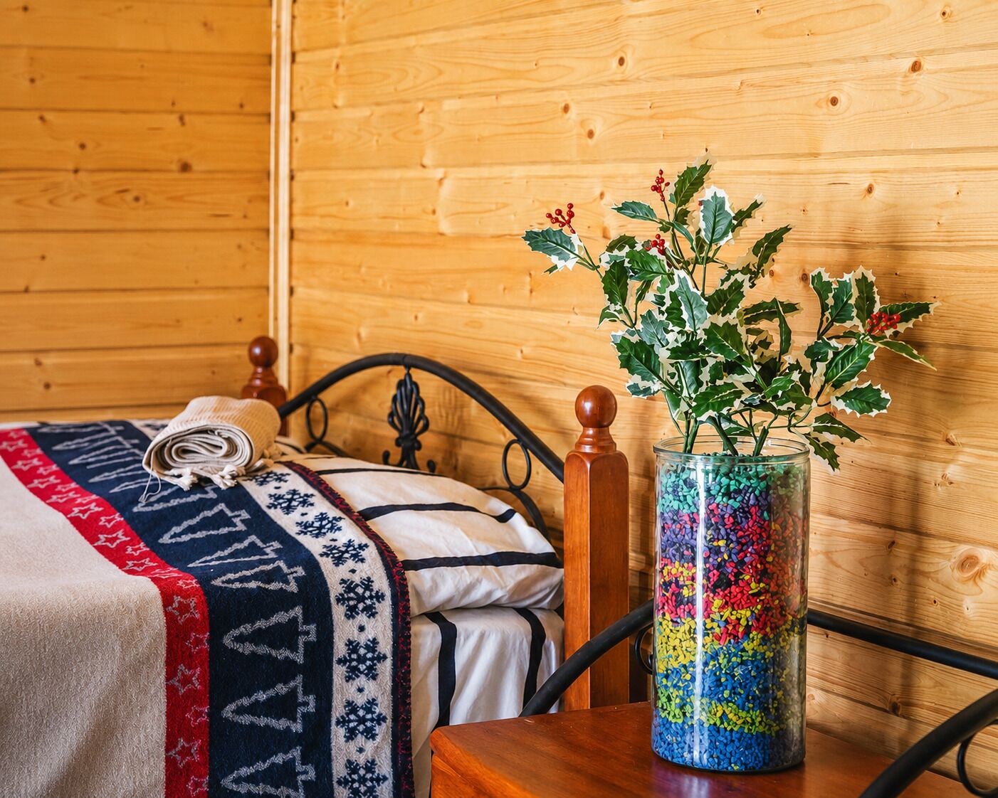 Cabaña básica, balcón, vista a la montaña | Wifi gratis y ropa de cama 