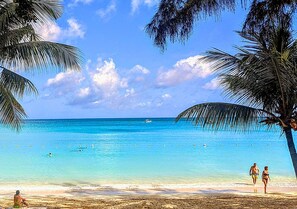 Na praia 