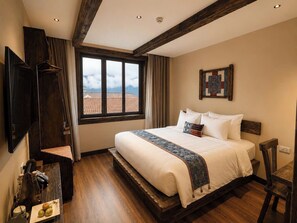 Deluxe Double Room, Mountain View | Desk, blackout curtains, soundproofing, free WiFi - The Mysteri Sapa (Sa Pa)