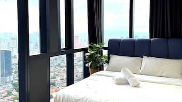 Apartment, 2 Bedrooms, City View | Iron/ironing board, free WiFi