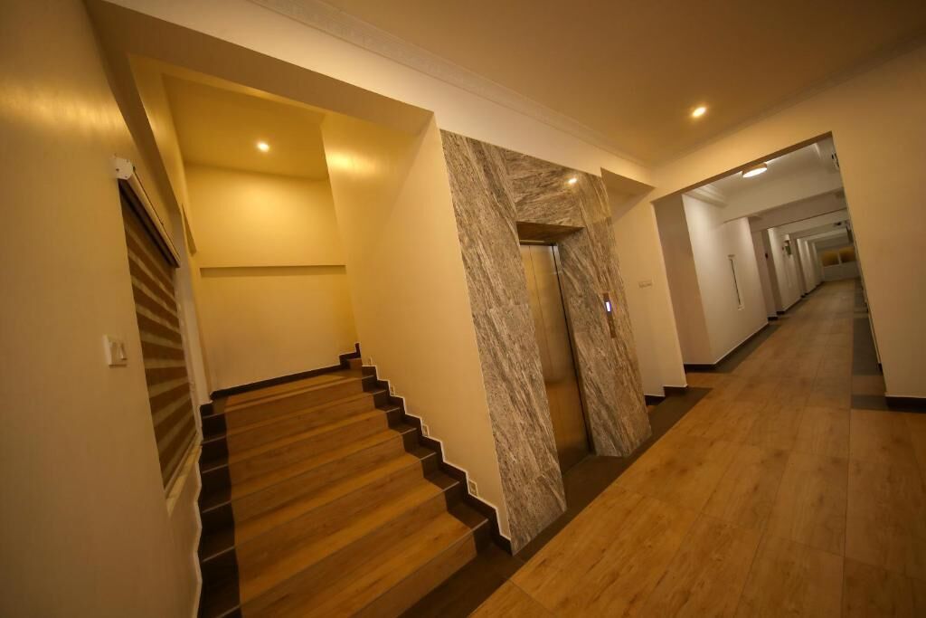 Phòng đôi Deluxe, ban công, quang cảnh núi | Nội thất