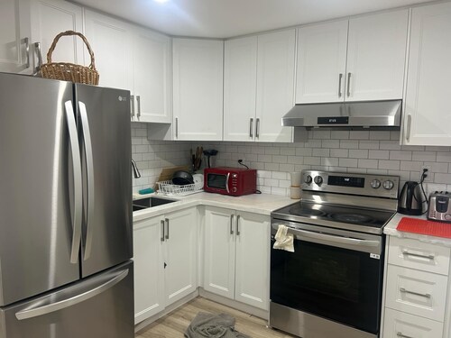 Basement Bedroom 1 with washroom, Thorold, ON