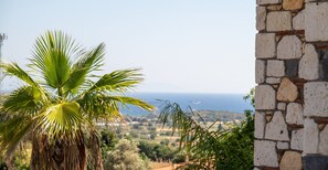 Deluxe Double Room, City View | Terrace/patio - Canata Çeşme (Cesme)