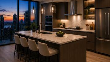 Apartment, Mountain View | Private kitchen