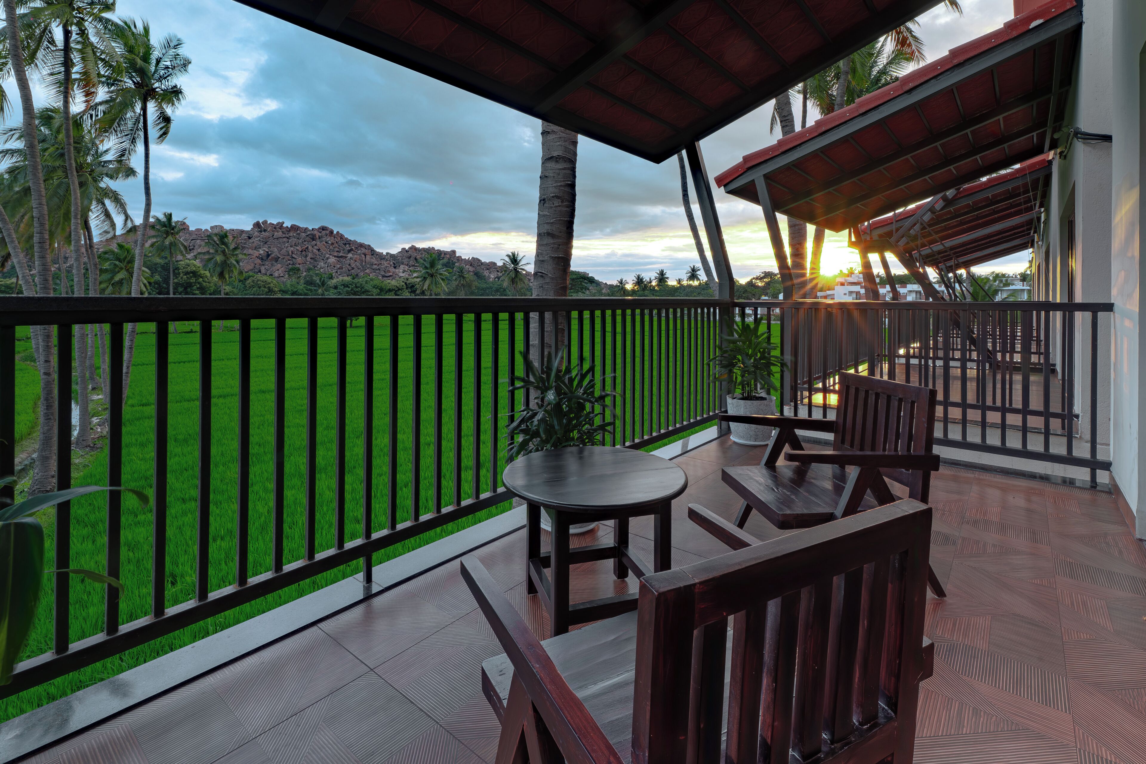 Luxury Double Room, Balcony, Mountain View | Terrace/patio