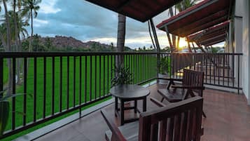 Luxury Double Room, Balcony, Mountain View | Terrace/patio