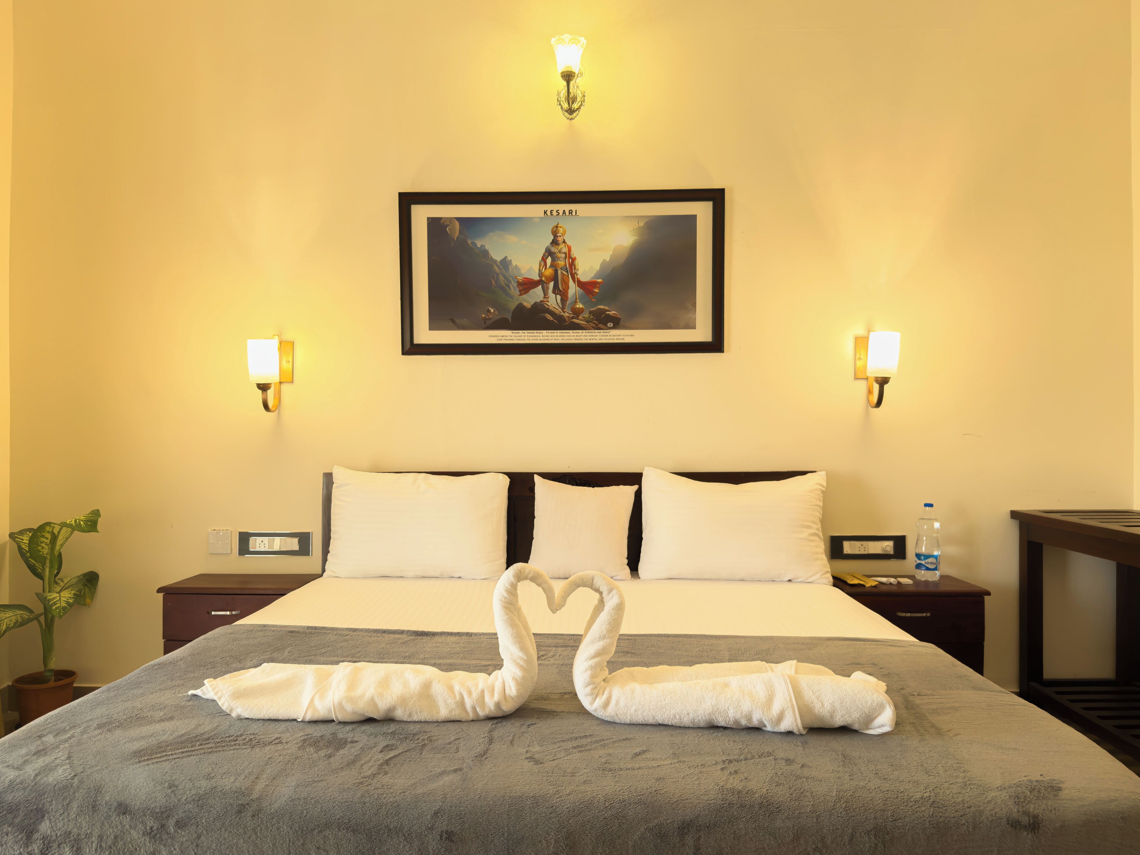 Kamar Double Deluks, balkon, pemandangan gunung | Meja kerja, ruang kerja ramah laptop, dan Wi-Fi gratis