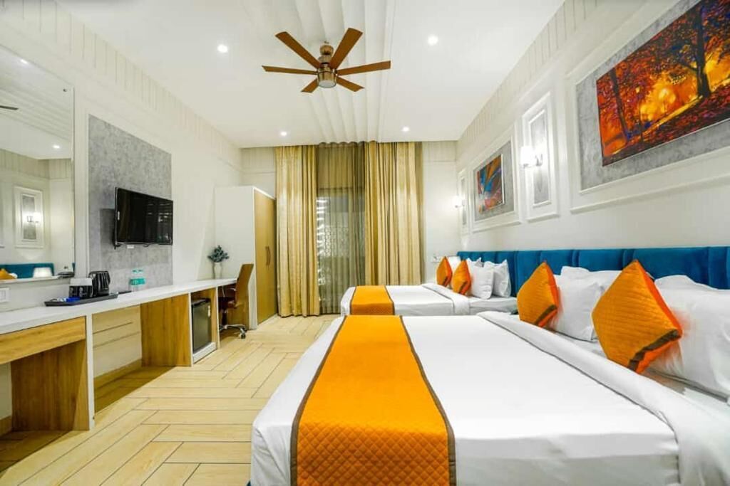 Chambre Familiale | Wi-Fi gratuit, accès pour personnes à mobilité réduite