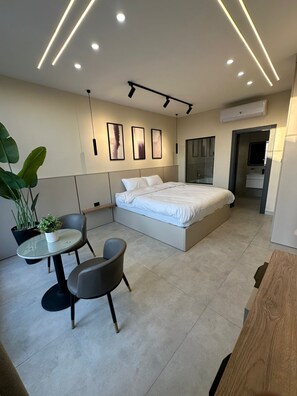 Deluxe Chalet, Sea View | Blackout drapes, soundproofing, free WiFi - Trio Chalet 1 (dead sea)
