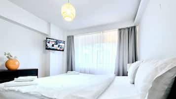 2 bedrooms, desk, iron/ironing board, free WiFi