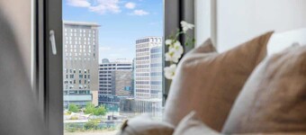 Cozy studio at Manchester Sleeps 2 by Stay With Us
