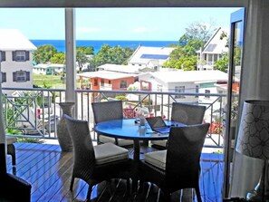 Dining - Sea views, one bedroom apartment, Lantana 35 (weston)