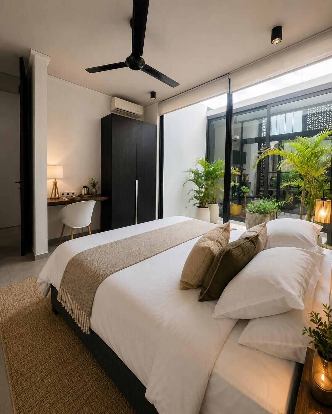 Luxury 2 Bed Apartment With Ensuite And Outdoor Terrace Near To The Beach - Canggu