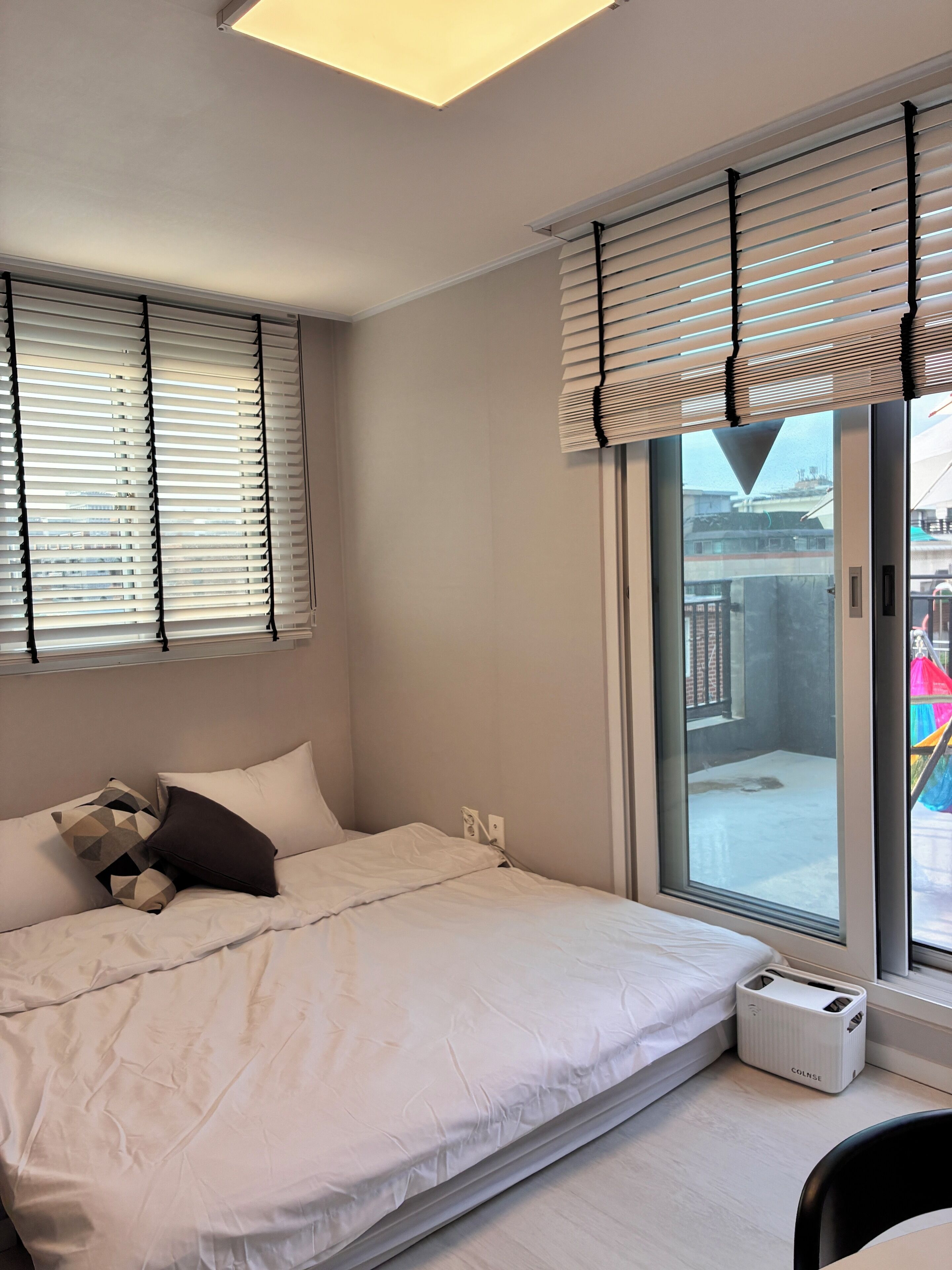 1 bedroom, iron/ironing board, Internet, bed sheets