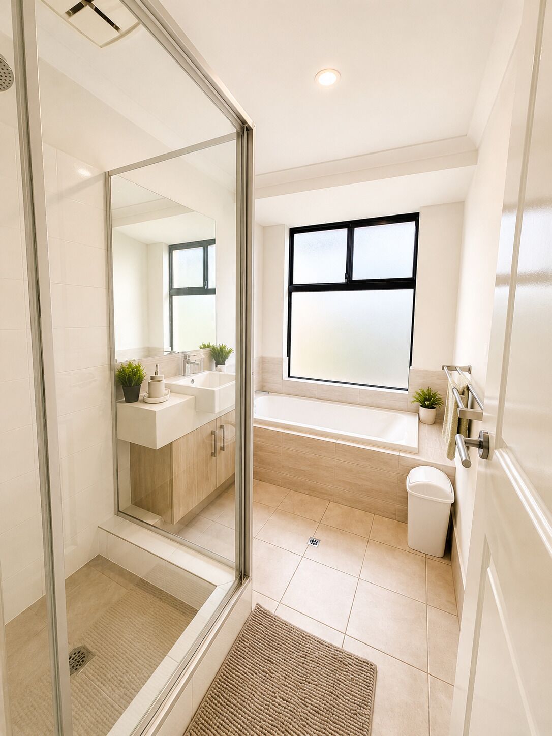 Towels, soap, toilet paper