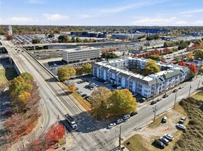 Aerial view - Luxury 1BR Loft in Atlanta’s Vibrant Heart. (Atlanta)