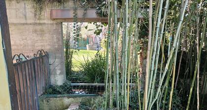 Les Bambous Vacation Rental, for 2 people, downtown Billom (one pet allowed)