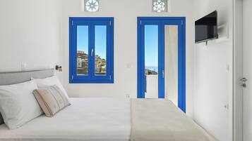 Comfort Double Room Sea View | Insonorizzazione, Wi-Fi gratuito, lenzuola