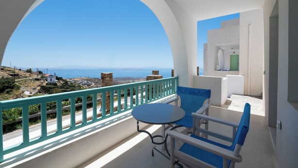  Elegant Room with Sea View | Teras/patio