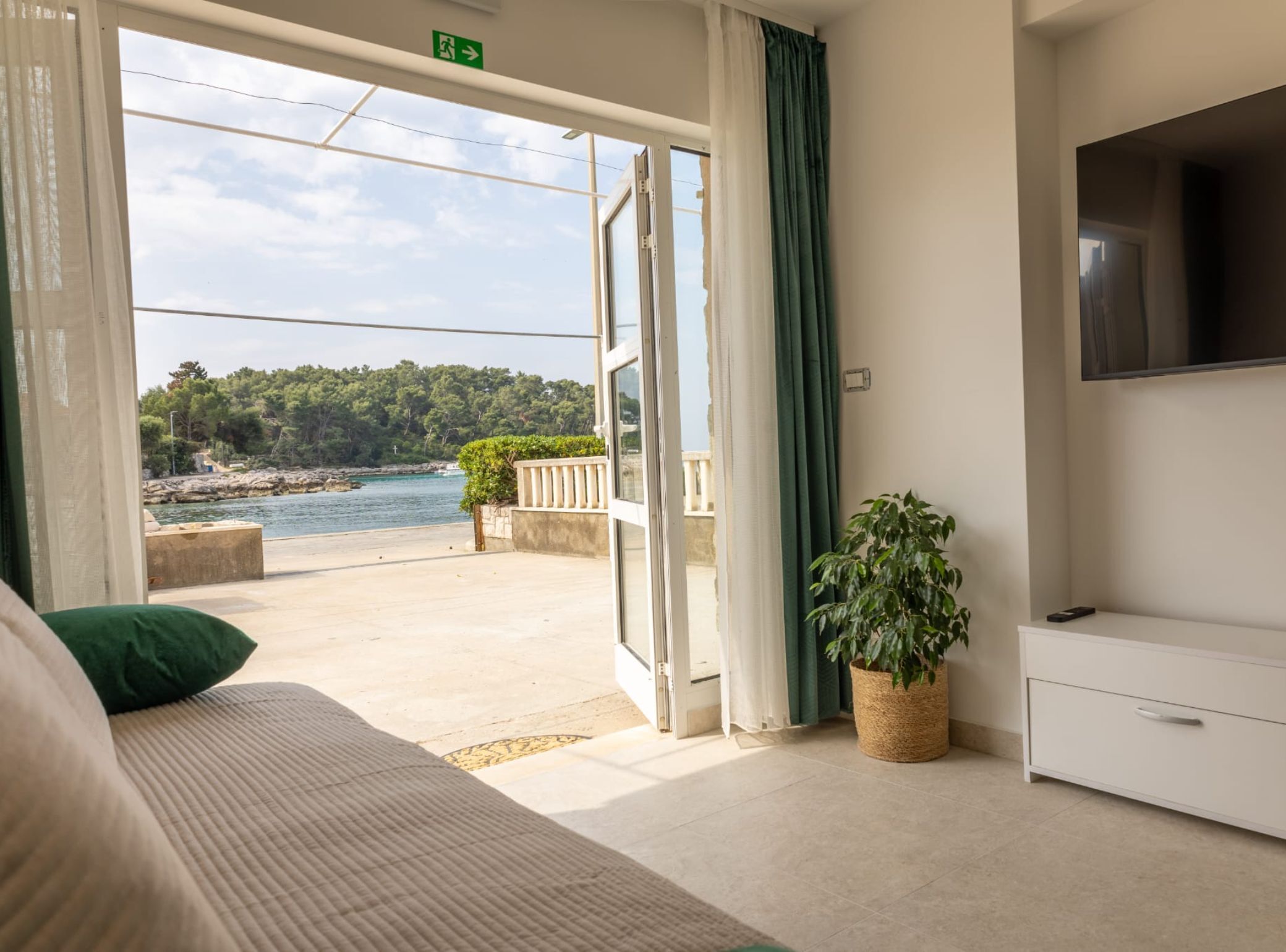 Departamento (Two Bedroom Apartment with Sea View a) | Vista desde la propiedad