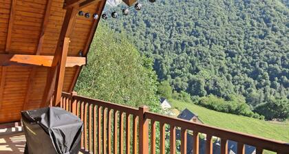 House in small mountain village