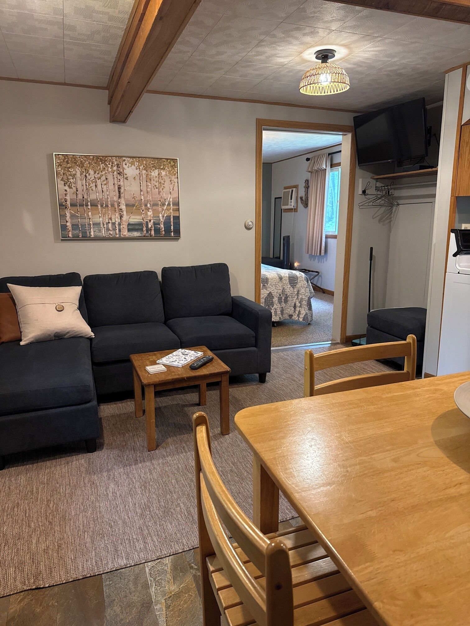 1 chambre, lit parapluie, Wi-Fi, draps fournis