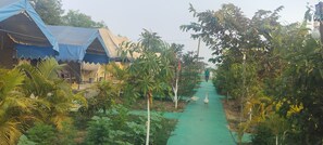 숙박 시설 구내