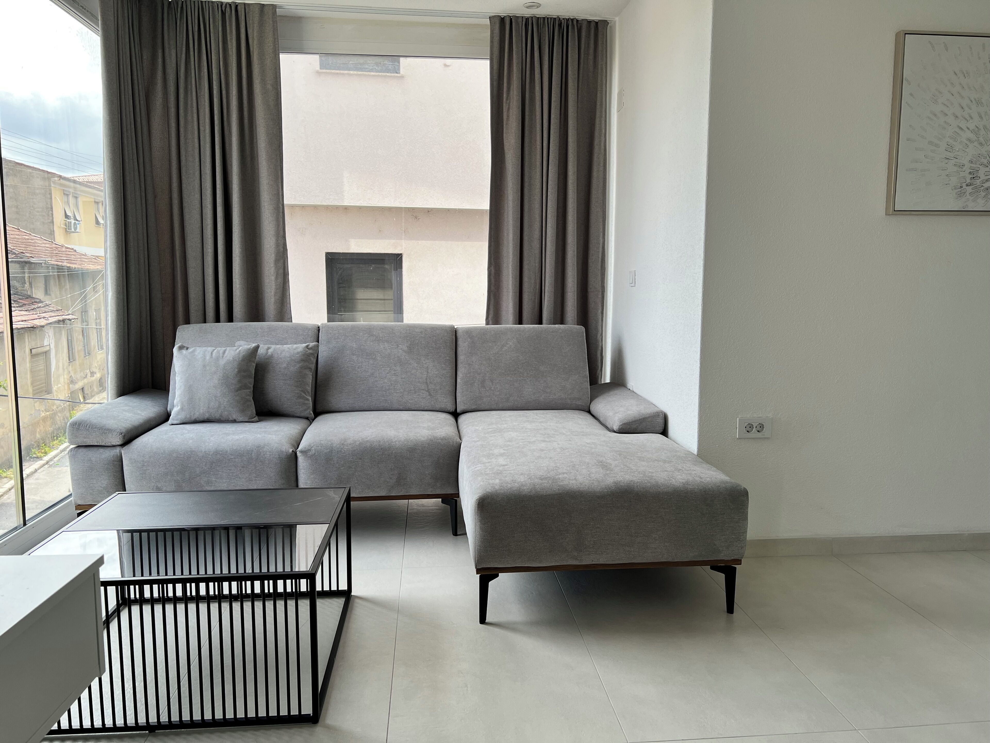 Habitació doble o amb dos llits individuals Deluxe, vistes a la muntanya | Sala d'estar