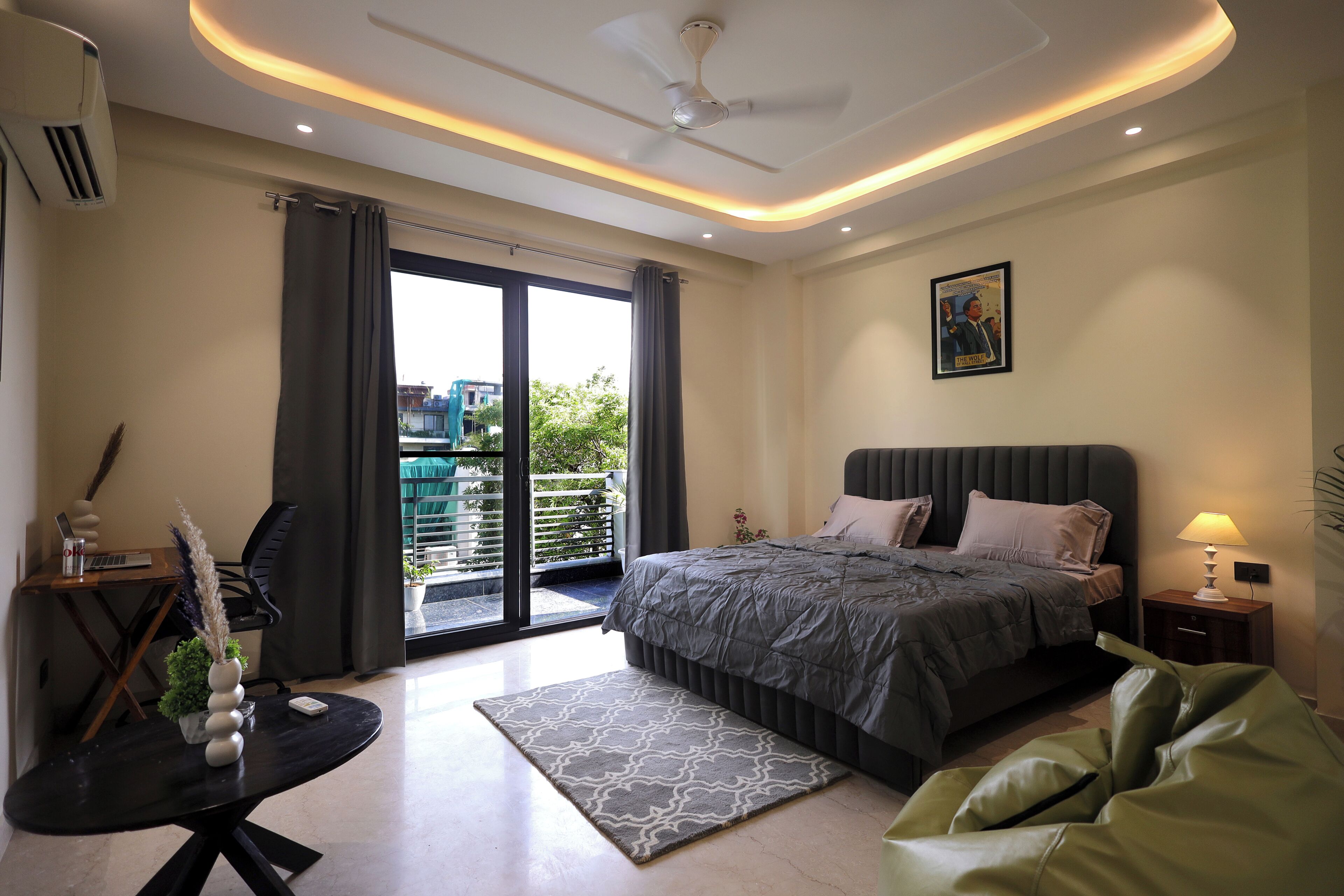 Deluxe Double Room, Balcony, City View