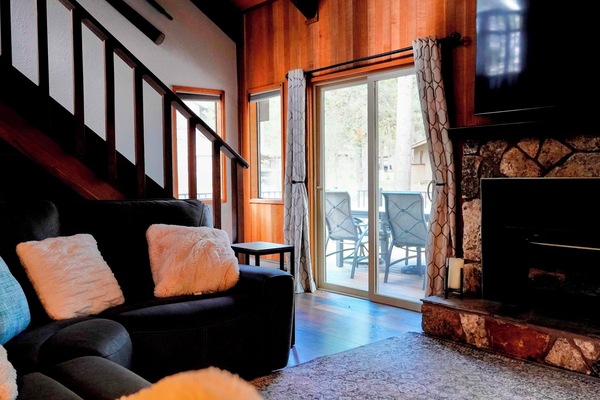 Large, comfortable sofa
