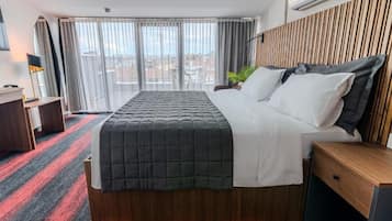 Chambres insonorisées, fer et planche à repasser, Wi-Fi gratuit