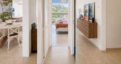 Appt 8 pers vue mer & piscine - 10 minutes de Cannes