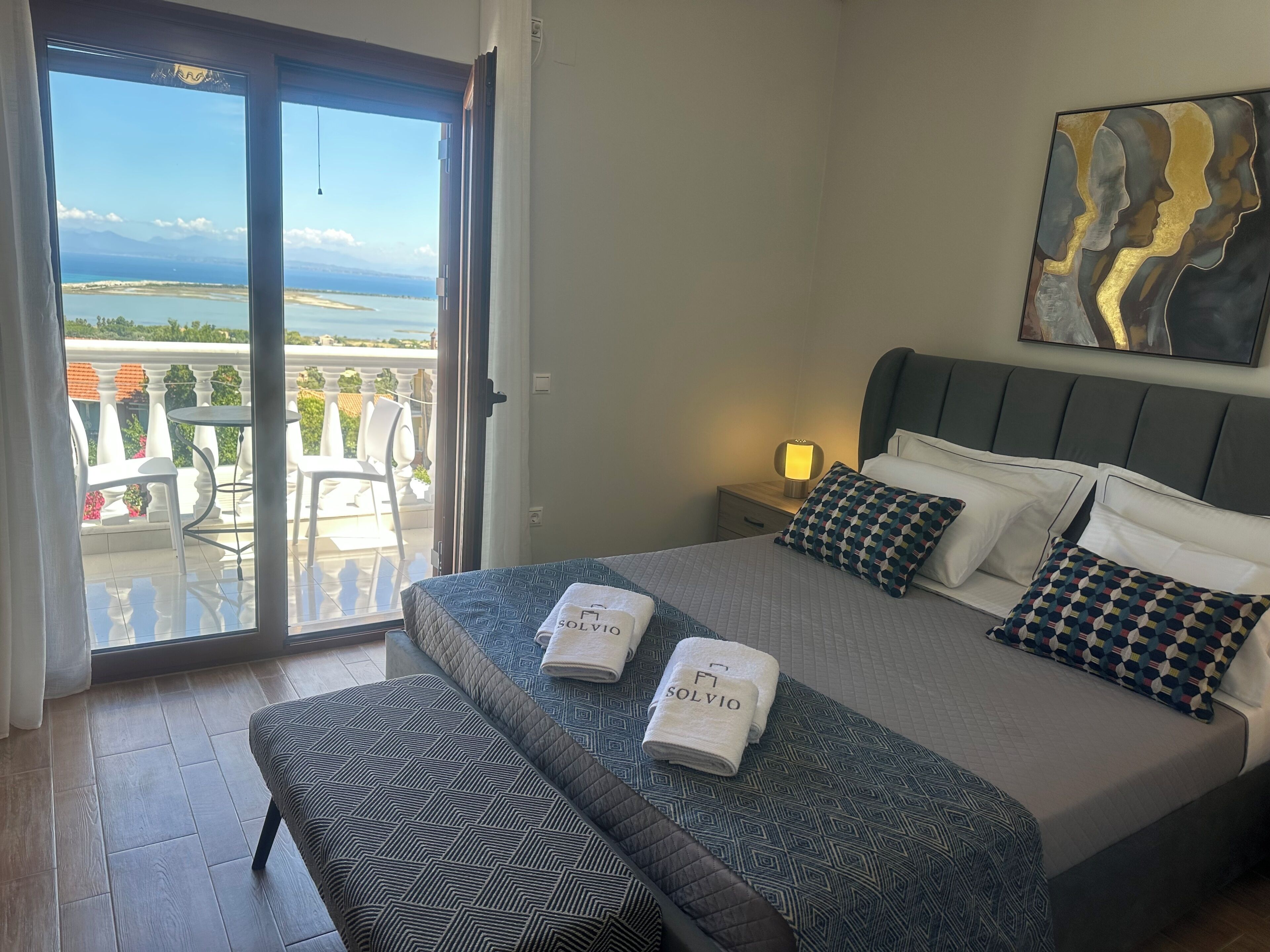 Classic-villa - balkon - havudsigt | Lydisolering, strygejern/strygebræt, gratis Wi-Fi