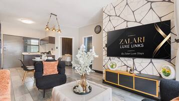 Apartamento, 2 quartos, acessível, para fumantes | Área de estar