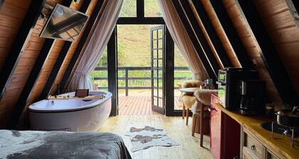 Dream Cabin on the banks of the Jucu River