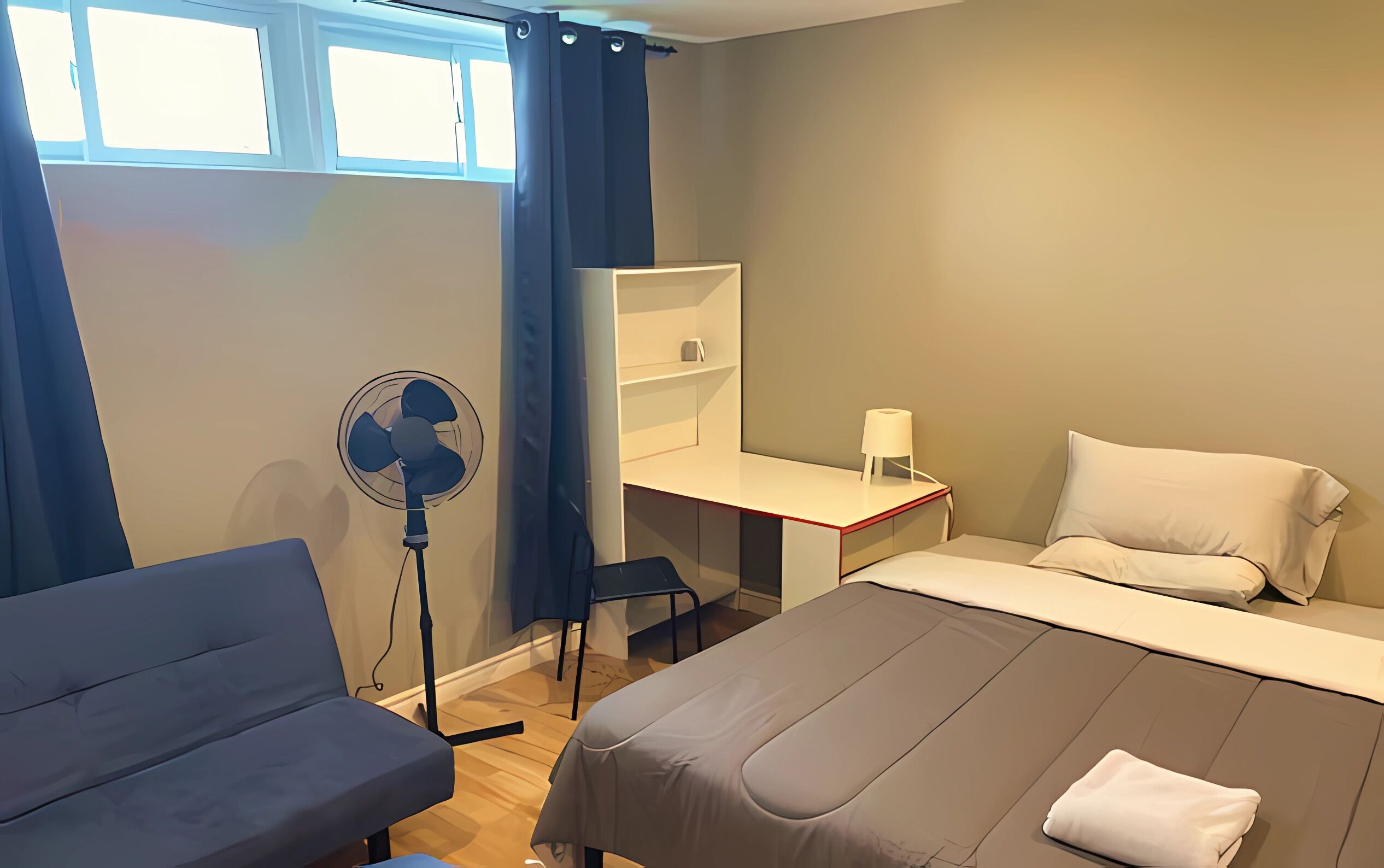 1 chambre, Wi-Fi, draps fournis
