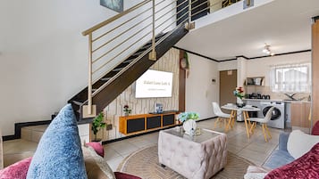 Apartamento, 1 quarto, varanda | Sala de estar