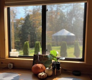 Interior - Charming luxury tiny cabin with AC and all the amenities in peaceful Putney (Putney)