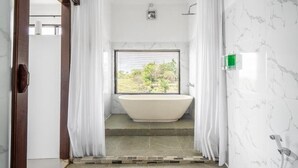 Phòng đôi Deluxe, quang cảnh biển | Phòng tắm