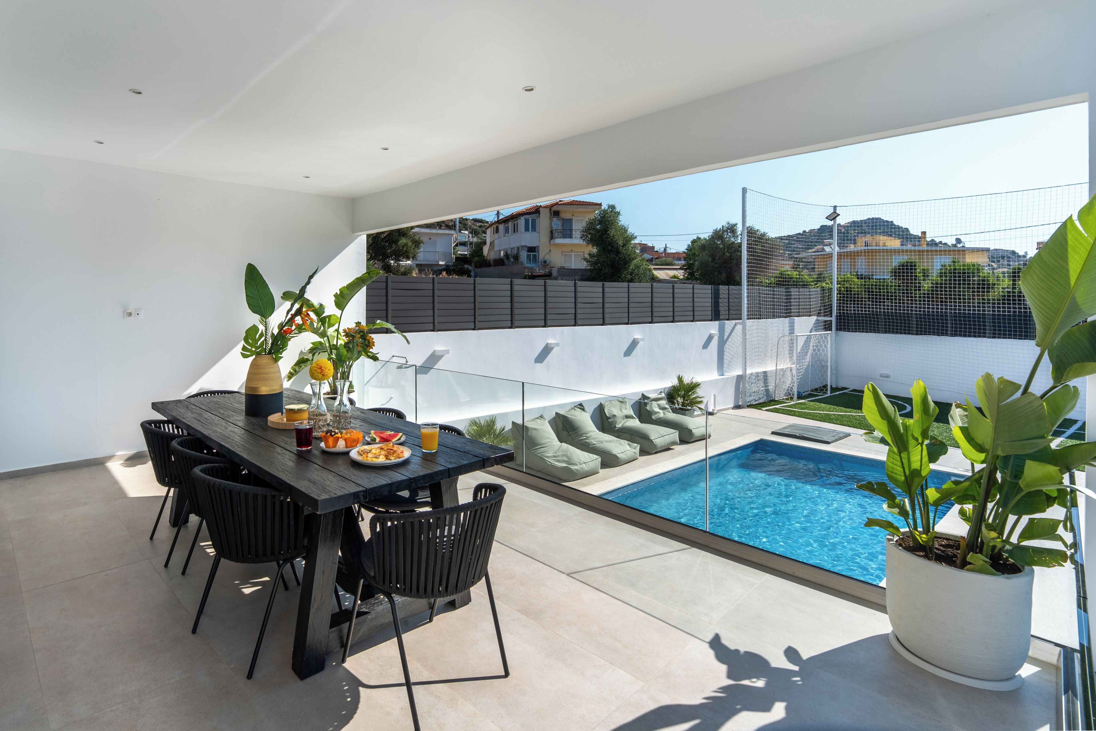 Luxury Villa, Pool View | Balcony view
