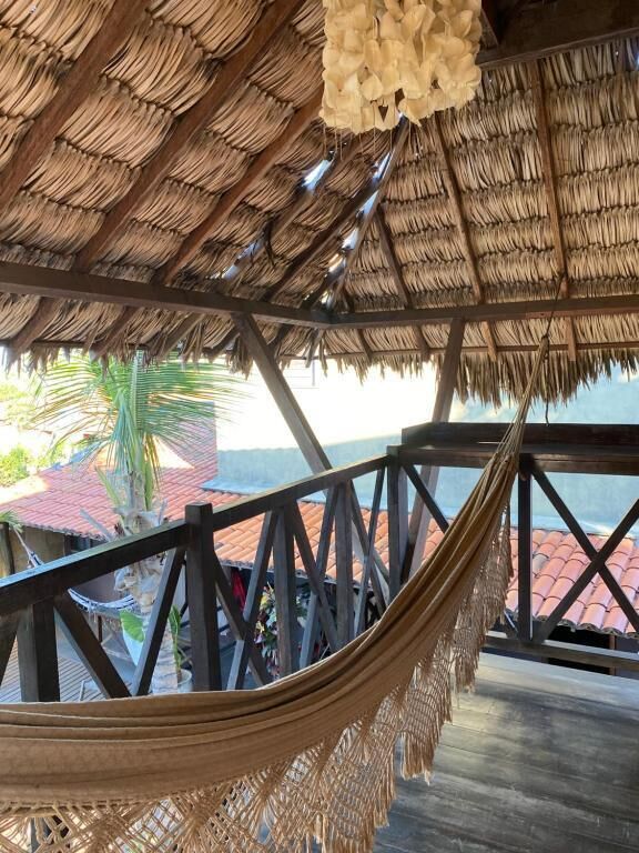 Chalé superior, vista para a piscina | Área da propriedade