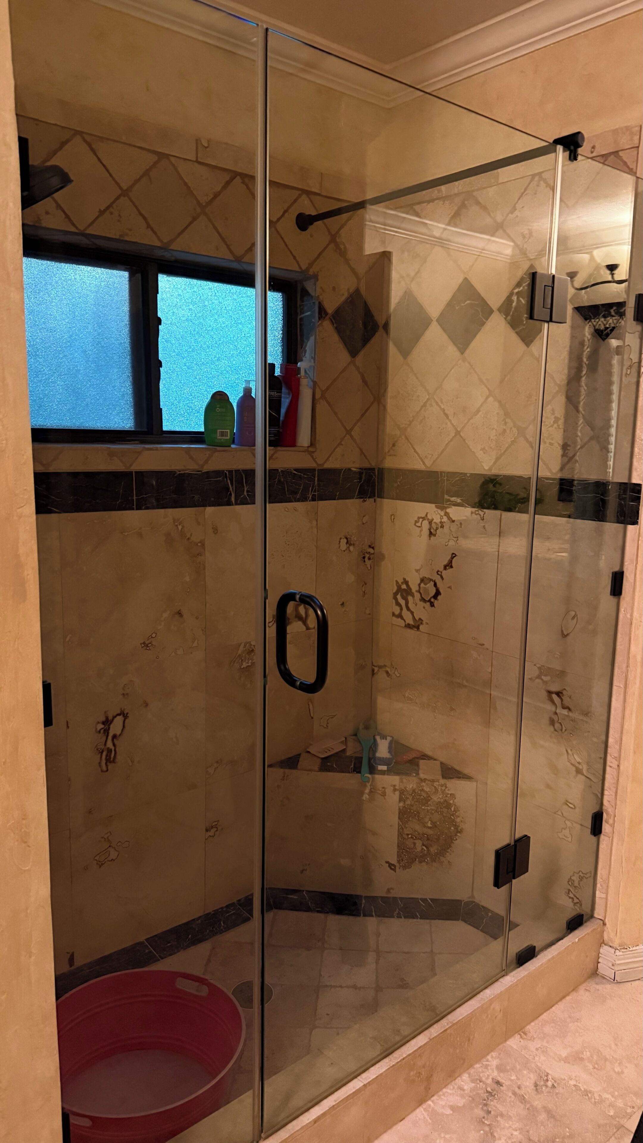 Towels, soap, toilet paper